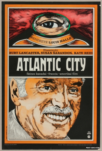 POST-SOC - Atlantic City - 1/2 Sheet Hungarian Movie Poster