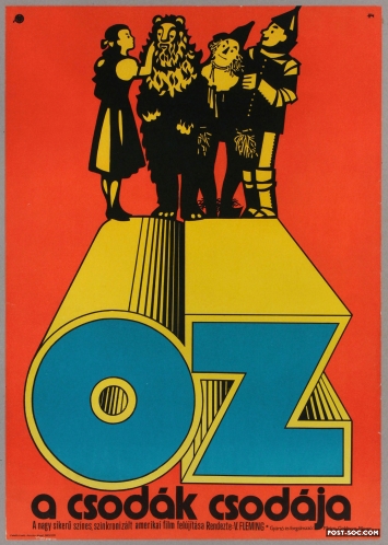 The Wizard of Oz - Hungarian 1/2 Sheet Movie Poster
