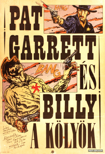 Pat Garrett & Billy the Kid - 1 Sheet Hungarian Movie Poster