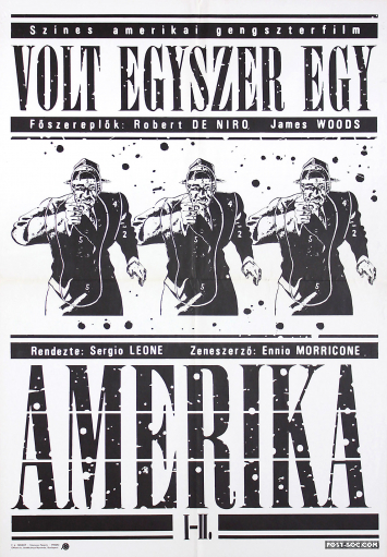 Once Upon a Time in America - Hungarian 1 Sheet Movie Poster