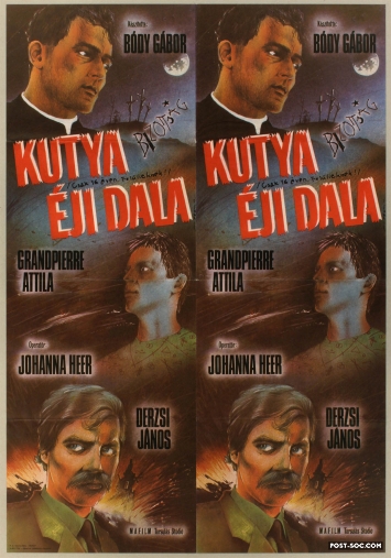 The Dog's Night Song - Hungarian Movie Poster
