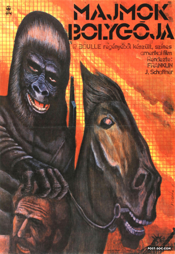 Planet of the Apes - Original Hungarian Movie Poster
