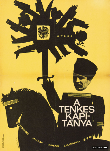 Captain of Tenkes - 1/2 Sheet Hungarian Movie Poster