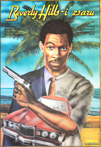 Beverly Hills Cop - Original Hungarian Movie Poster
