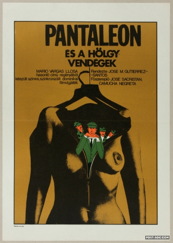 Pantaleón y las visitadoras - 1/2 Sheet Hungarian Movie Poster - Style